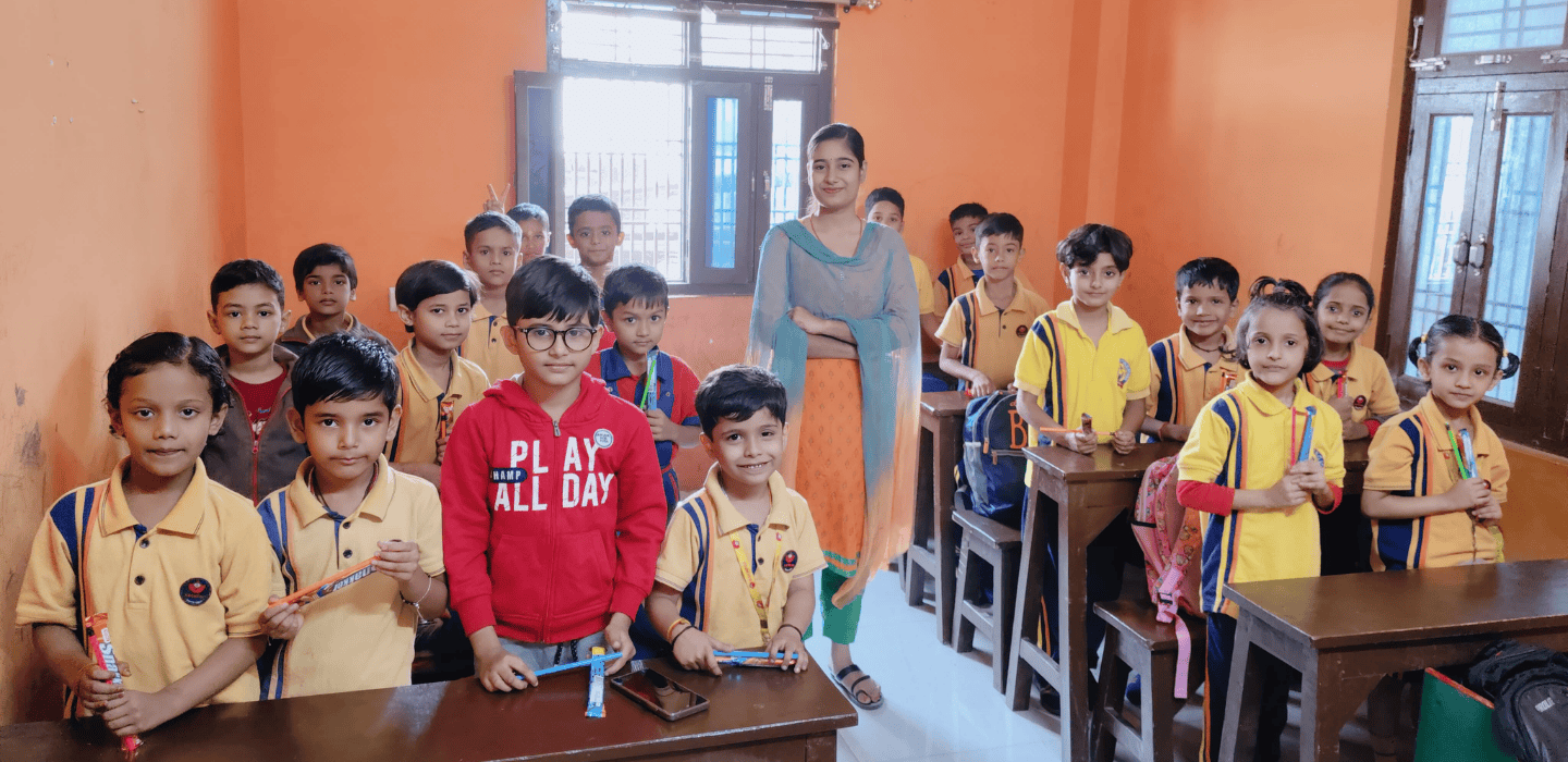 Sports facilities at top school in Bihar - LNPS Gopalganj